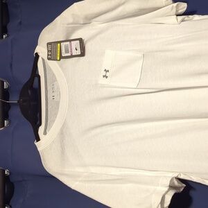 NWT Under Armour White Shirt w/Pocket